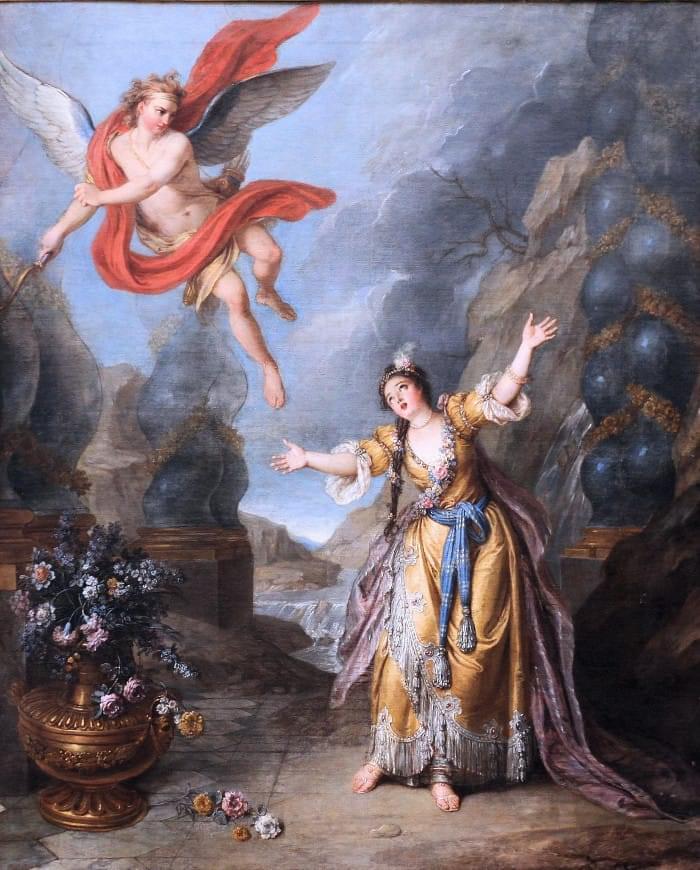 Charles-Antoine Coypel (1694-1752), “Psyché abandonnée par l’Amour”, 1748, Musée des Beaux-Arts de Lille inv. P.1854.