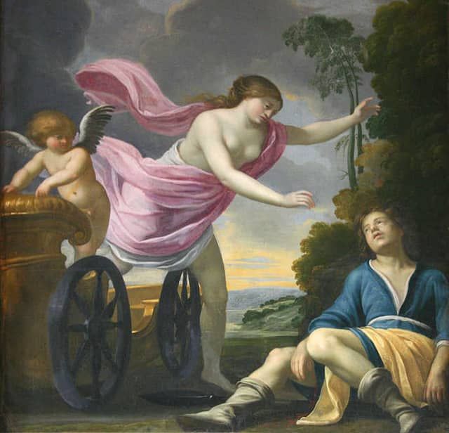 Jean MONIER, “The Death of Adonis” Jean MONIER, “The Death of Adonis”