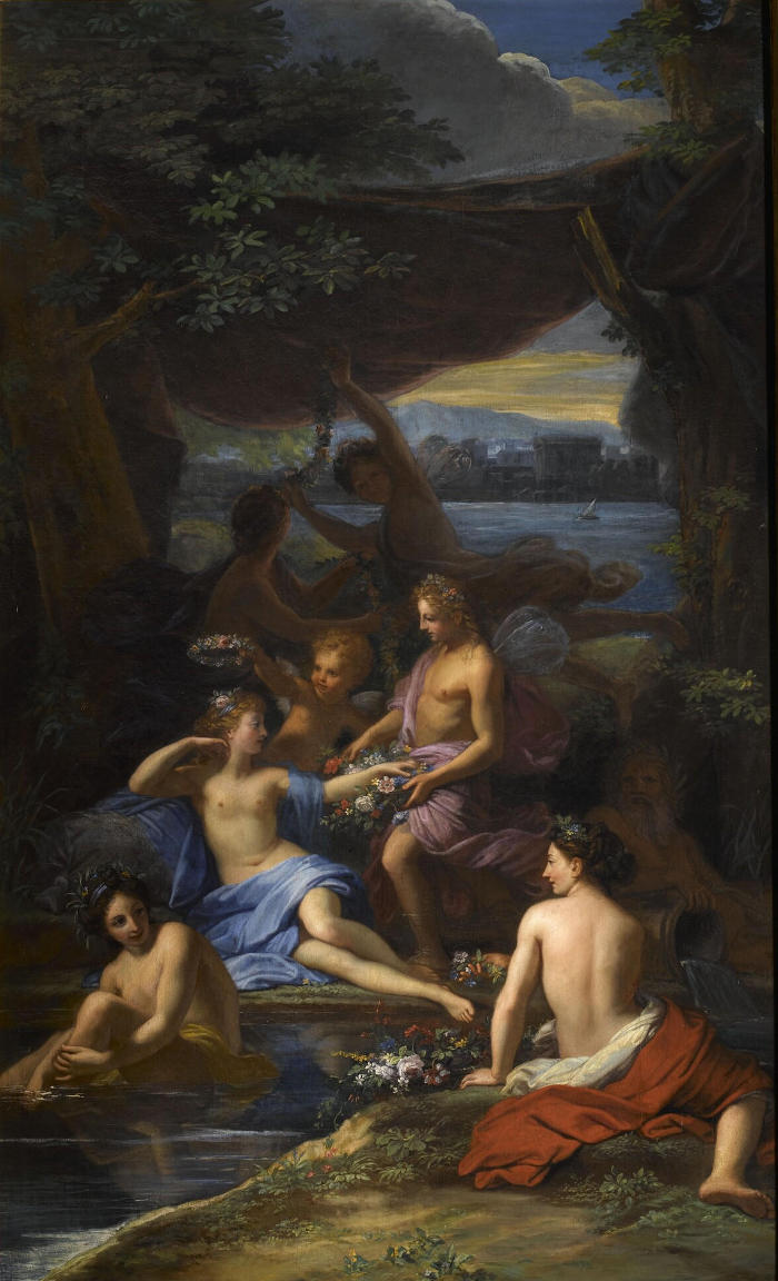 Jean JOUVENET, “Flore et Zéphyr”